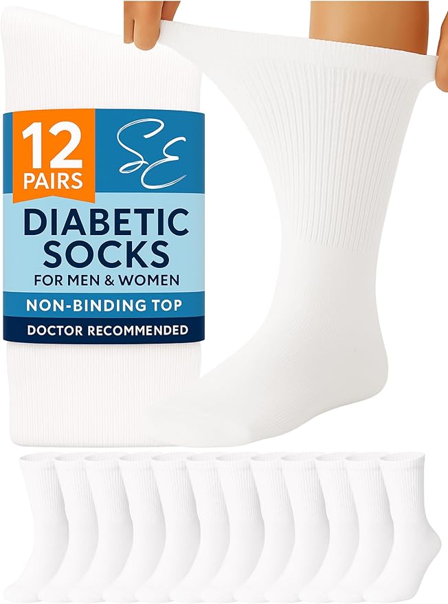 Diabetic Socks 12 Pairs